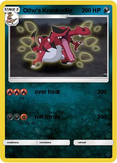 Pokemon Otho's Krookodile
