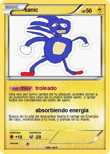 Pokemon sanic