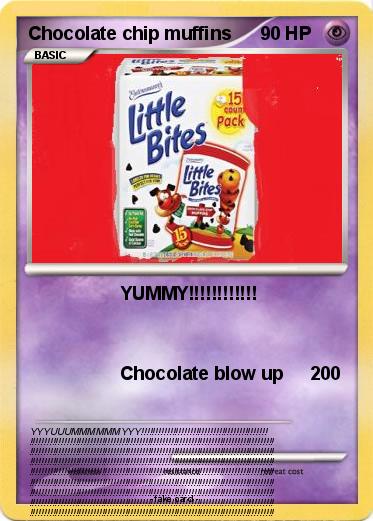 Pokemon Chocolate chip muffins