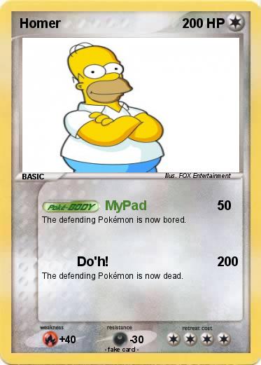 Pokemon Homer