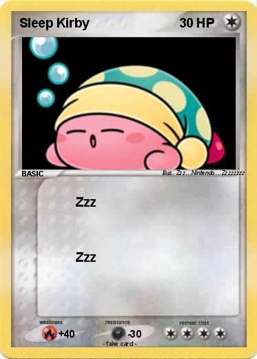 Pokemon Sleep Kirby