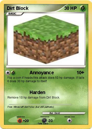 Pokemon Dirt Block
