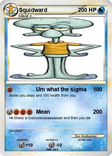 Pokemon Squidward