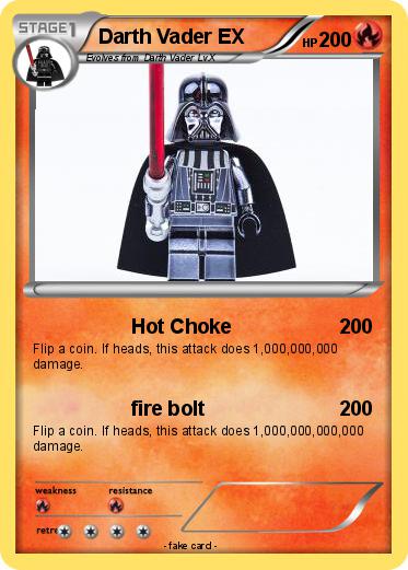 Pokemon Darth Vader EX