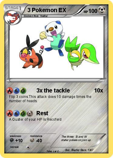 Pokemon 3 Pokemon EX