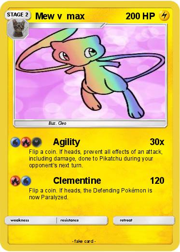 Pokemon Mew v  max