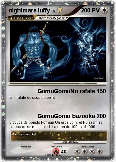 Pokemon nightmare luffy