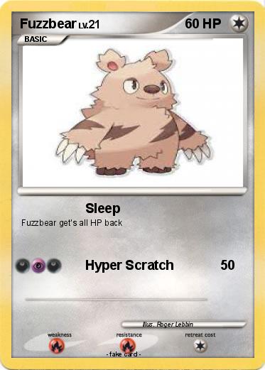 Pokemon Fuzzbear