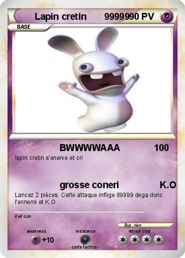 Pokemon Lapin cretin       99999