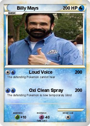 Pokemon Billy Mays