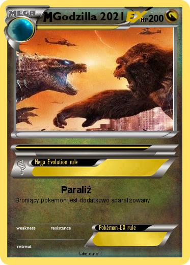 Pokemon Godzilla 2021