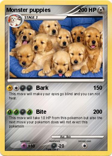 Pokemon Monster puppies
