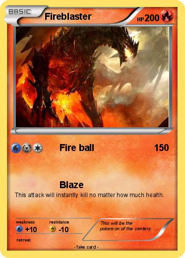 Pokemon Fireblaster