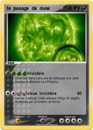 Pokemon le  pasage  de  mew 