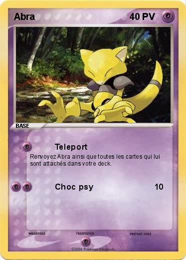 Pokemon Abra
