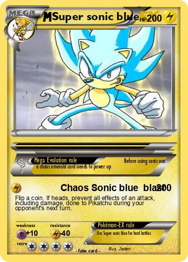 Pokemon Super sonic blue