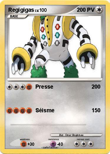 Pokemon Regigigas
