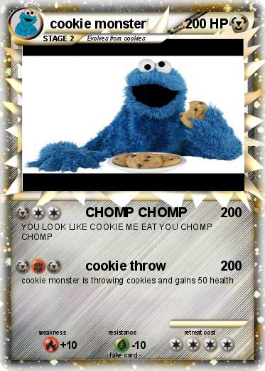 Pokemon cookie monster