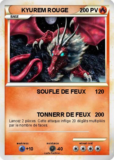 Pokemon KYUREM ROUGE