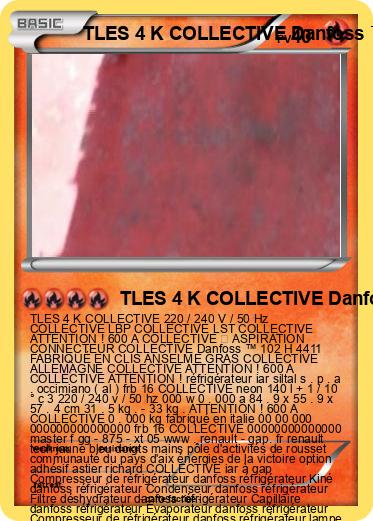 Pokemon TLES 4 K COLLECTIVE Danfoss ™