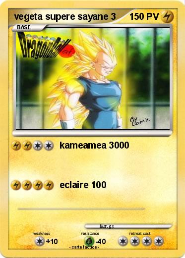 Pokemon vegeta supere sayane 3