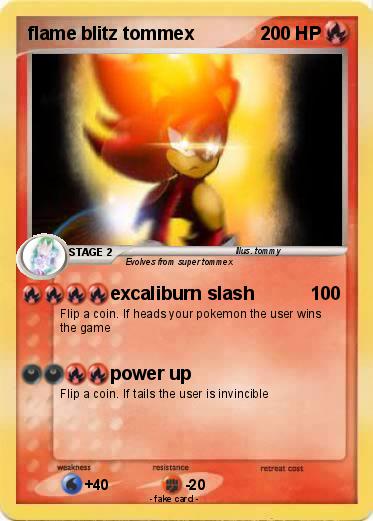 Pokemon flame blitz tommex