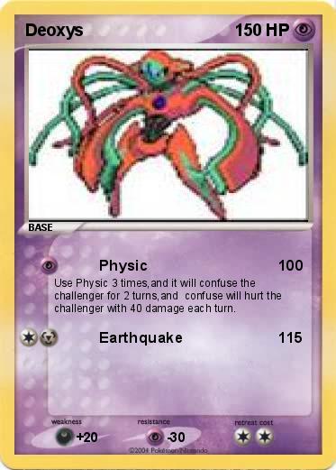Pokemon Deoxys                                                                                  