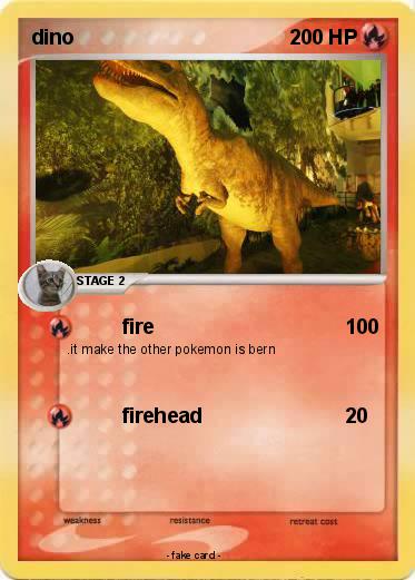 Pokemon dino
