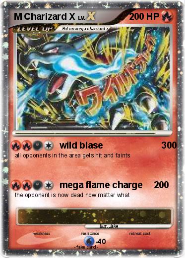 Pokemon M Charizard X