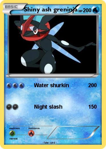 Pokemon Shiny ash greninja