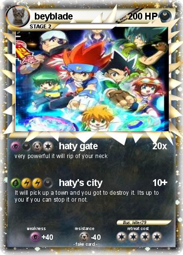 Pokemon beyblade