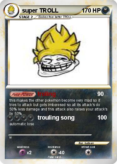 Pokemon super TROLL