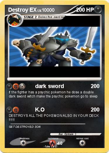Pokemon Destroy EX