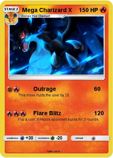 Pokemon Mega Charizard X