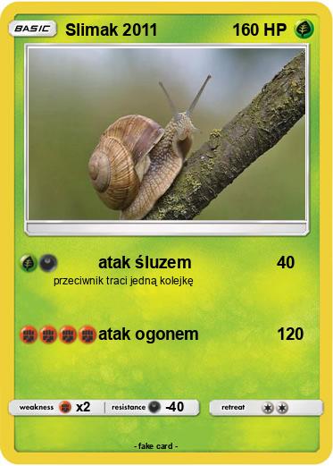 Pokemon Slimak 2011