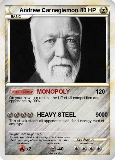 Pokemon Andrew Carnegiemon