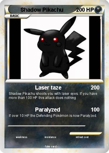 Pokemon Shadow Pikachu