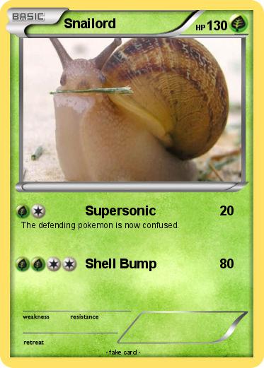 Pokemon Snailord