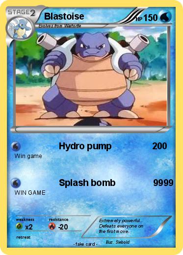 Pokemon Blastoise