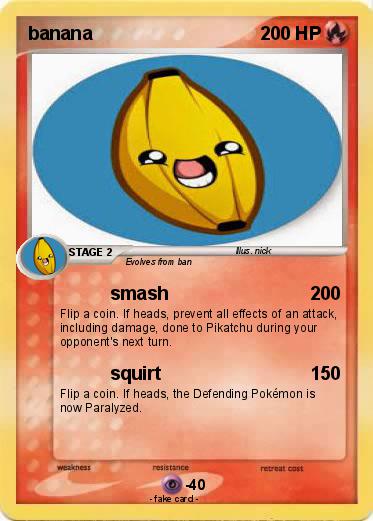 Pokemon banana