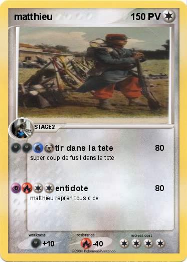 Pokemon matthieu