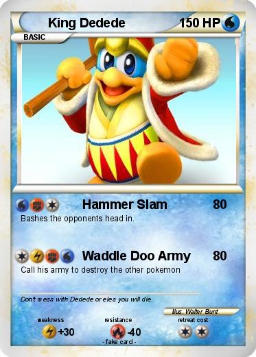 Pokemon King Dedede
