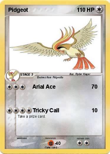 Pokemon Pidgeot