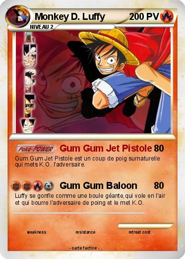 Pokemon Monkey D. Luffy