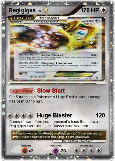 Pokemon Regigigas