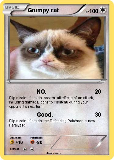 Pokemon Grumpy cat