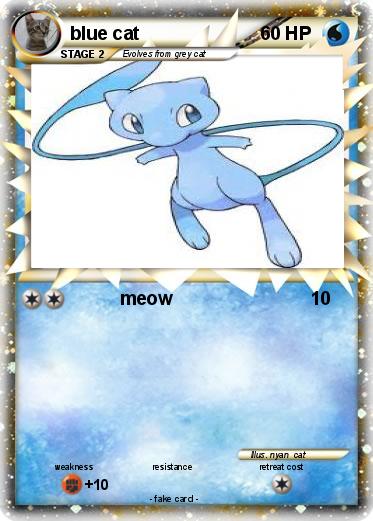 Pokemon blue cat