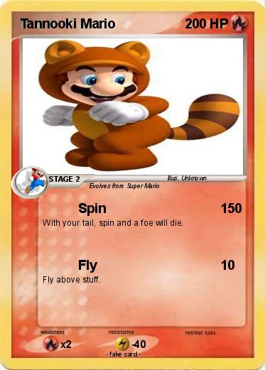 Pokemon Tannooki Mario
