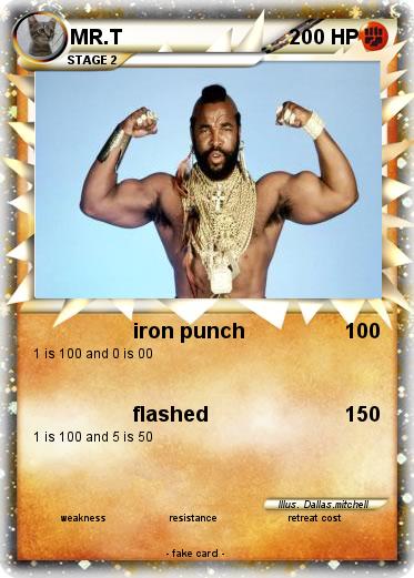 Pokemon MR.T