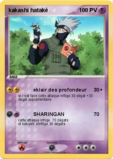 Pokemon kakashi hataké